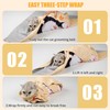 Cat Grooming Wrap,Anti-Escape Cat Wrap for Grooming,Self-Adherent Soft Cat Blanket