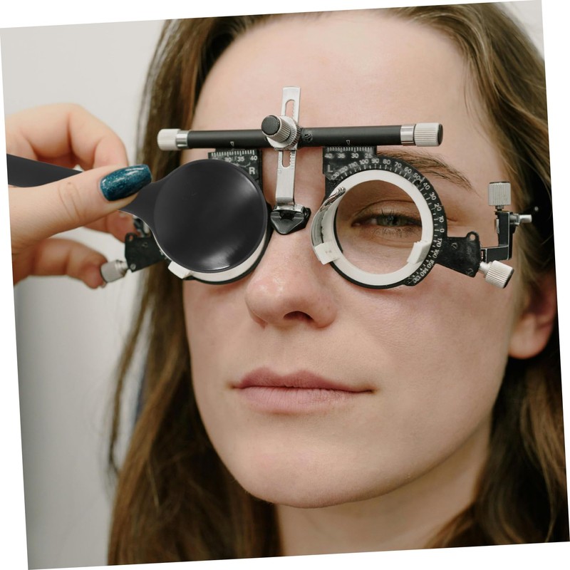 Gatuida 2pcs Lightweight Plastic Vision Testing Cover for Accurate Optometry