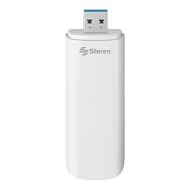 STEREN Adaptador USB 3.0 Wi-Fi* 6 de 2,4 GHz y 5 GHz (B/G/N/A/AC/AX)