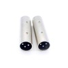 LoongGate XLR Male to Male Adapter, XLR 3 Pin Male