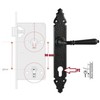 ALSTEN TECH Door Fitting Handle Set Door Handle BB PZ