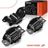 A-Premium 3PCS Engine Motor Mount and Transmission Mount Kit Compatible