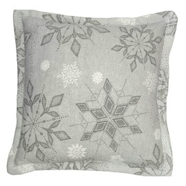 Balsam FIR Pillow 6"x6" Christmas Potpourri Sachet Scented Snowflake Flannel