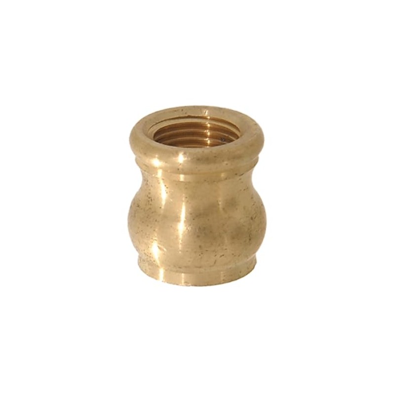 B&P Lamp® 19/32" Ht., Brass Neck, Tap 1/8F