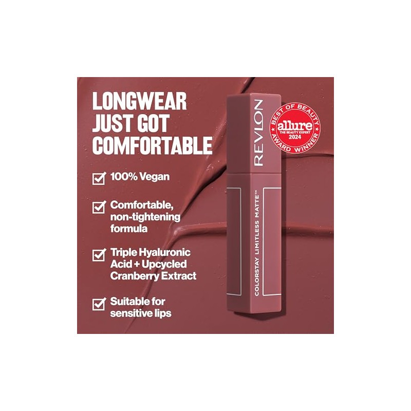 Colorstay Limitless Matte Liquid Lipstick tono Beauty Sleep