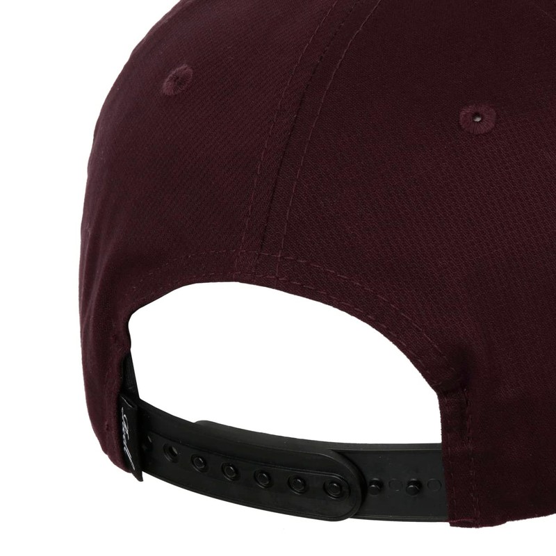Reell Low Pitch Cap for Men and Women, bedford eggplant