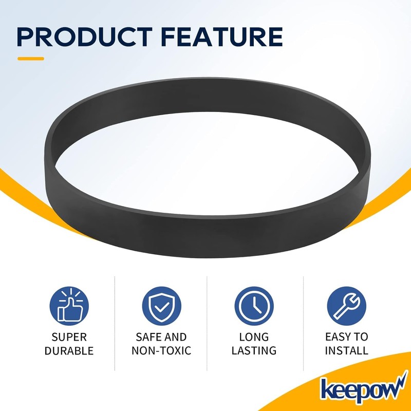 KEEPOW Vacuum Belts Replacement for Hoover 562932001 Vacuum Belt, Vacuum