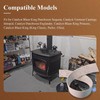 Wood Stove Door Gasket,Replacement Gasket Graphite Expanding Stove Gasket |