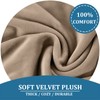 BXFUL Sofa Seat Cushion Covers, Sofa Cushion Slipcovers Stretch Velvet,