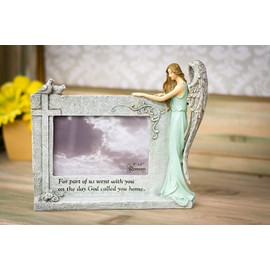 God Called You Home Angel Bereavement In Memory 4 x 6 Photo Stone Picture Frame