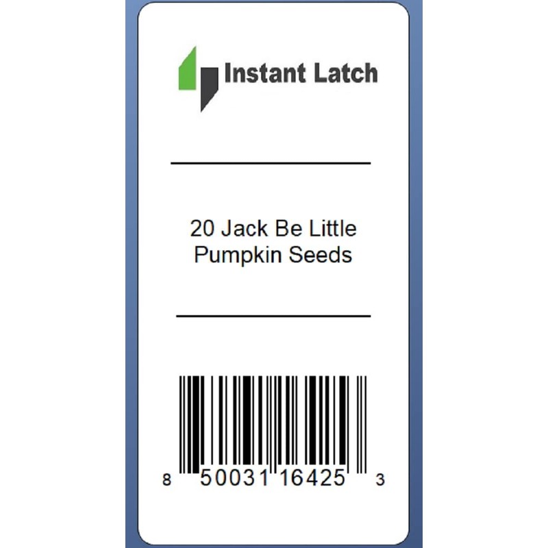 20 Jack Be Little Pumpkin Seeds for Planting Non GMO