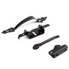 Thumb Latch for Gate and Doors - Powder Coated Black