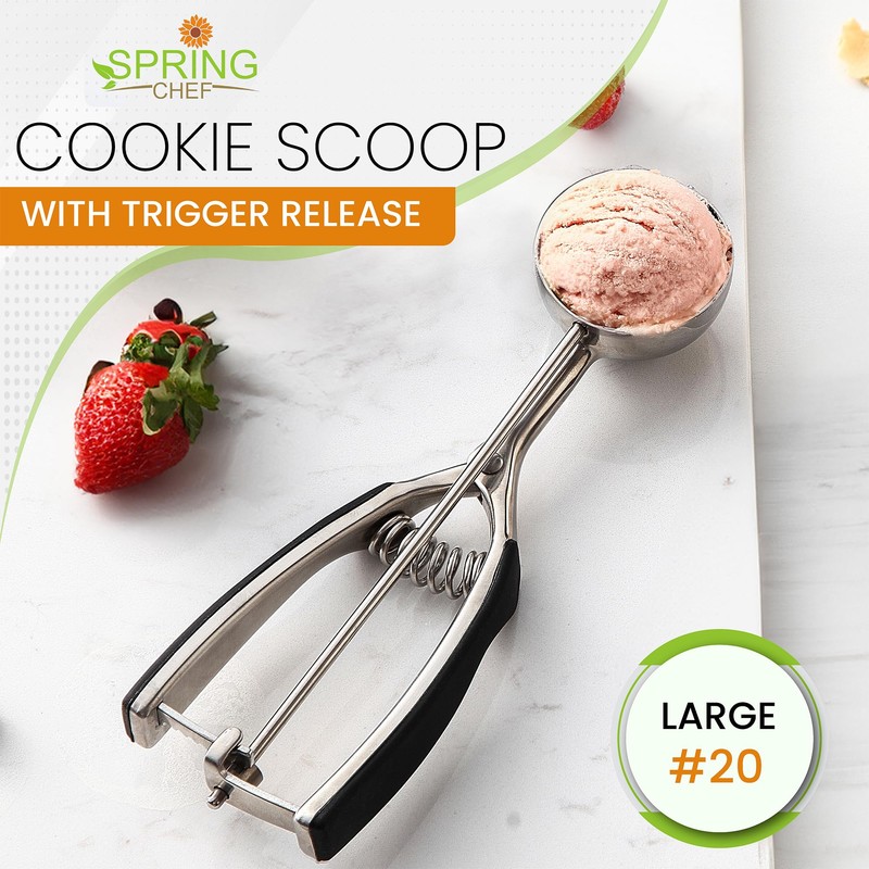 Spring Chef - Large Cookie Scoop for Baking, Multifunctional #20