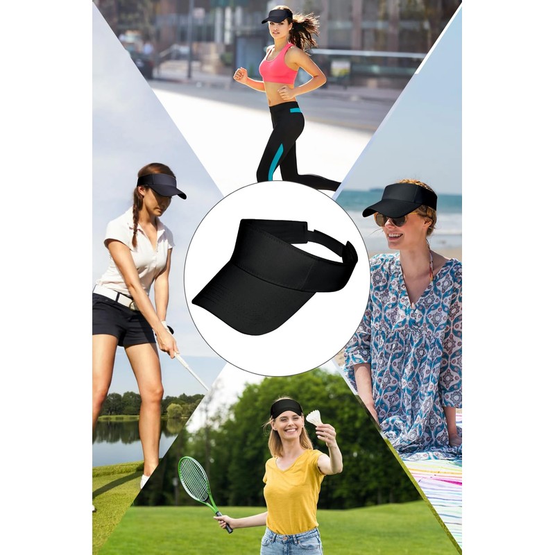 NebulaGlam Visor Hat, Women's Visor Cap, Summer Cap with Sun