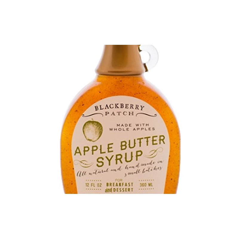 BLACKBERRY PATCH Blackberry Patch Apple Butter Syrup, 12 FZ