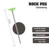 Outdoorer Rock Peg, peg for rocky soil, bedrock peg, 23