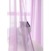 Cortinas transparentes de 84 pulgadas de largo, 42 pulgadas de