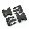 10PCS 1" Adjustable Flat Side Quick Release Plastic Buckles Clips