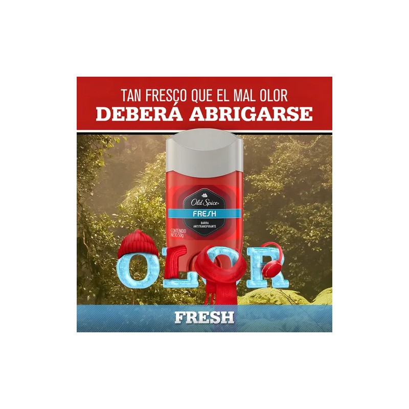 Antitranspirante en Barra Old Spice Fresh 50g