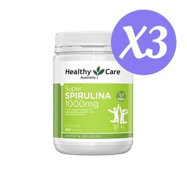 Healthy Care Healthy Care High-Concentration Spirulina 1000mg 400 Tablets x 3 / 헬씨케어 헬시케어 고함량 스피루리나 1000mg 400정X3개
