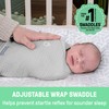Ingenuity Original Muslin Baby Swaddle, 100% Cotton, Improves Sleep &