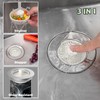Hibbent 2 Pack Universal 3 in 1 Kitchen Sink Drain