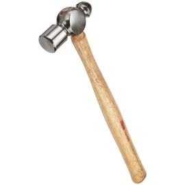 Martin 66D D Series Alloy Steel 1-1/4lbs Utility Ball Peen Hammer, 14-1/2" Overall Length