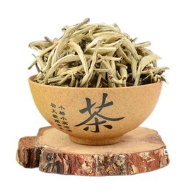 Chinese Herbal Tea Silver Needle White Tea New Scented Tea Green Tea Health Care Flowers Tea Top-Grade Healthy Green Food (50g)