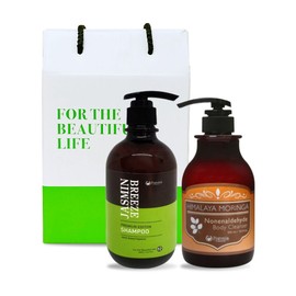Gi Tae 01 Jasmine Shampoo + Nonenal Body Cleanser Gift Set