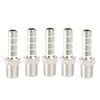 QiiMii Stainless Steel 304 Male Threaded Barb Hose Pipe Fitting