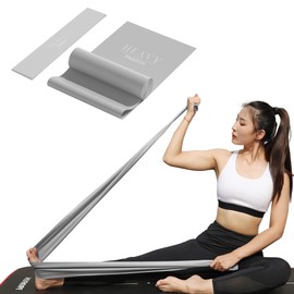PROIRON Stretch Band + Non-Slip Exercise Loop Set - Light Gray (1.5M Latex)