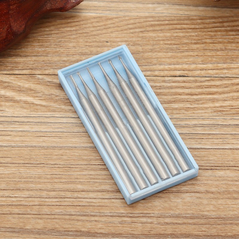 Miniature Drill Needle Engraving Milling Cutter Carving Bits Gold Silver