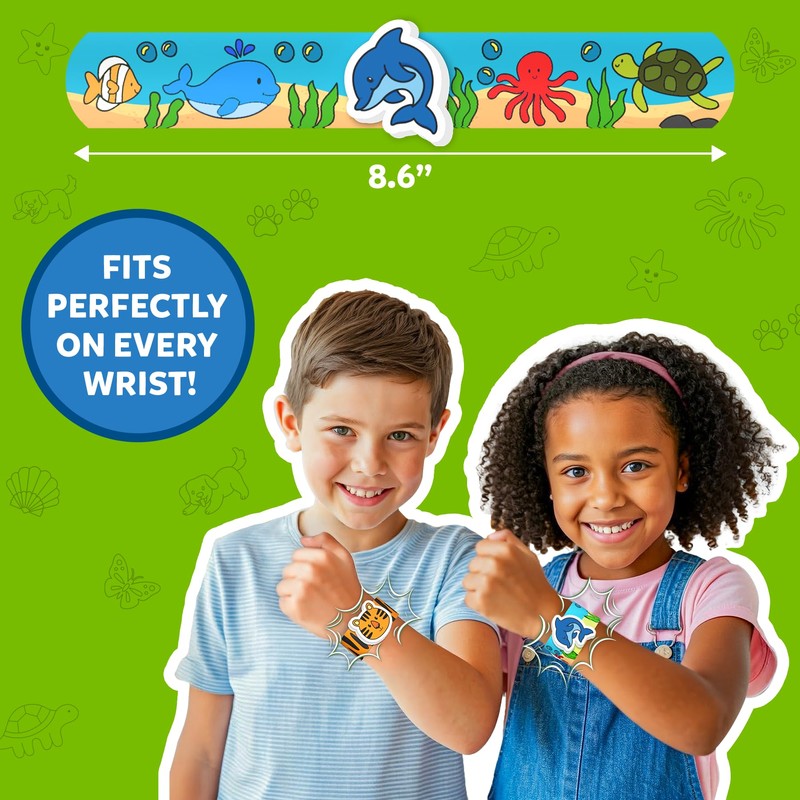 Skillmatics Craft Activity - Snap Bandz, Animals, DIY Art &