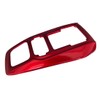 ruihe RED Car Gear Shift Knob Console Panel Trims Cover