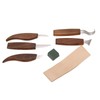 Walnut Wood Carving Knife Non Slip Comfortable Wood Carving Whittling
