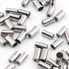 Pack of 200 End Caps, Silver End Caps, Bowden Cable