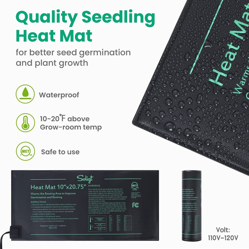 SOLIGT 2 Set 60-Cell Seed Starter Kit - Strong Seed