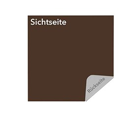 Sheet Metal Cut to Measure Aluminium 1.5 mm Colour-Coated in RAL 8014 (Sepia Brown) - One Side with Protective Film - 20 x 20 cm (200 x 200 mm)