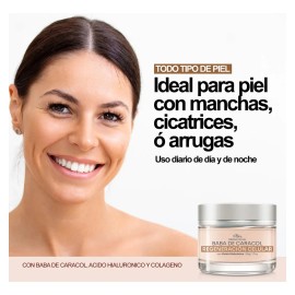 Crema Facial Baba Caracol Vitalis Antiarrugas Antimanchas 50ml