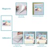 CRUGLA 12 Packs 4x6 Magnetic Picture Frames for Refrigerator Locker,