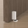 PANALI Windproof Magnetic Door Stopper, Concealed Retractable Design Strong Adhesive