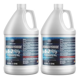 Hydrogen Peroxide 12% Technical Grade - 2 Gallons – for Industrial Cleaning, Oxidation, Chemical Processing, Textile Bleaching, and Wastewater Treatment
