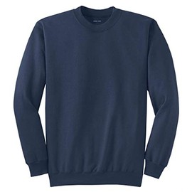 Joe's USA- Men's Ultimate Crewneck Sweatshirt-Navy-XL