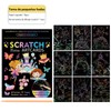 Rainbow Scratch Notes, Scratch Art, Kit de Dibujo Scratch Para