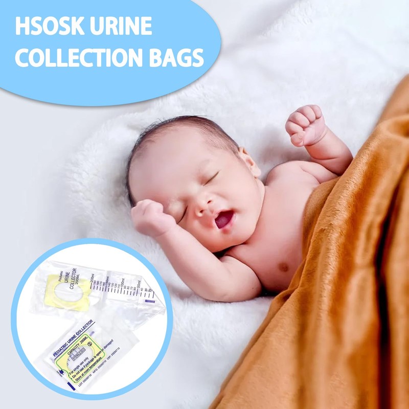 HSOSK Disposable Baby Urine Bag Spill Proof Collector Aid Pee