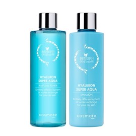 [Clean Beauty] Hyaluronic Large Capacity Ampoule Skin 420g + Lotion 300g / [청정미인] 히아루론 대용량 앰플 스킨 420g +로션 300g