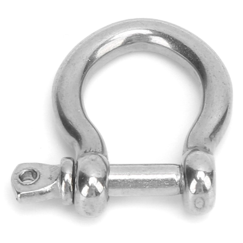 10pcs Bow Shackle Stainless Steel High Hardness D-Ring Anchor for