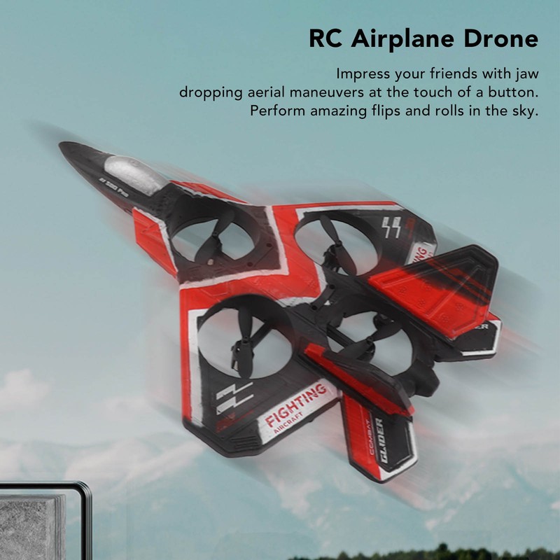 S80 RC Jet Plane Airplane Drone Fixed Wing Flip 3