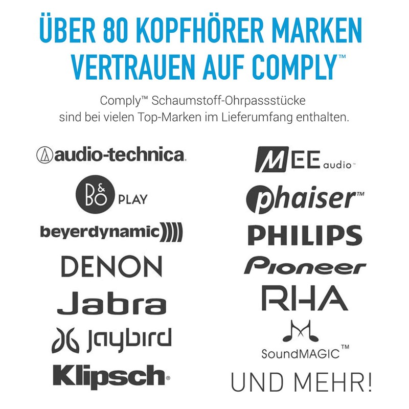 COMPLY T-400 Sports Isolation Earbud Tips - Medium x3