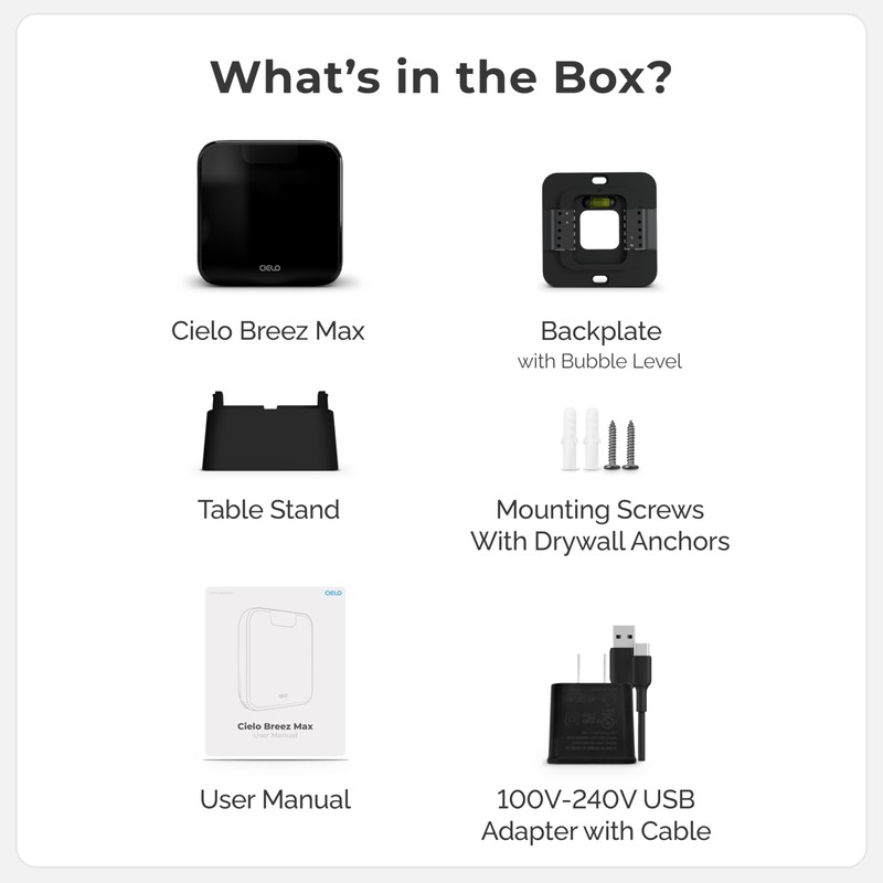 Breez Max | ENERGY STAR CERTIFIED Smart AC Controller |